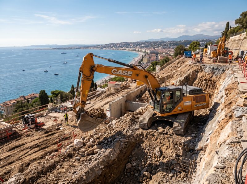 Terrassement à Nice par Sud Démolition
